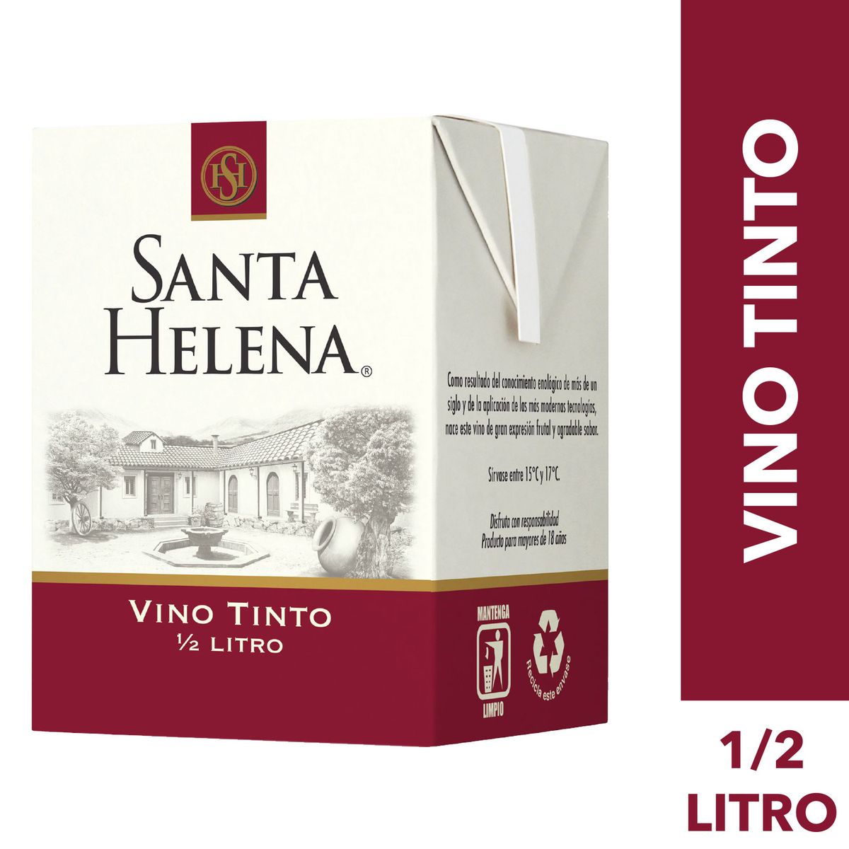 SANTA HELENA - Vino Santa Helena Caja Tinto