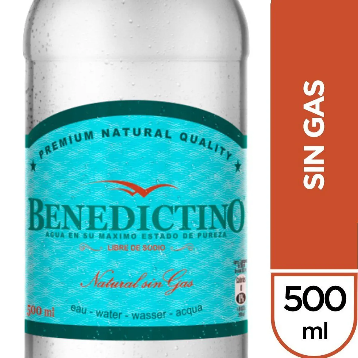 BENEDICTINO - Agua Purificada Natural Sin Gas