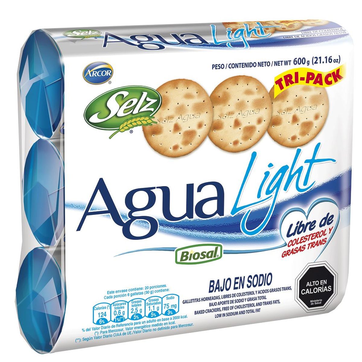 SELZ - Galletas De Agua Light