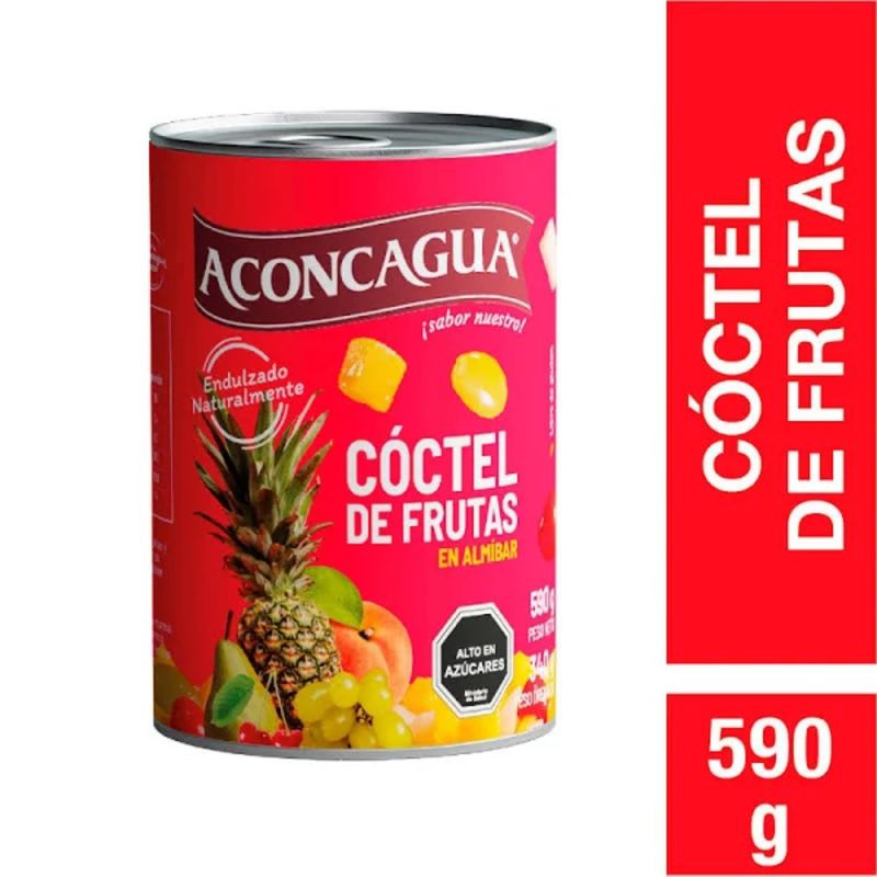ACONCAGUA - Cocktail de Frutas en Conserva 590 g