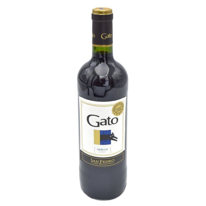 GATO - Vino merlot botella