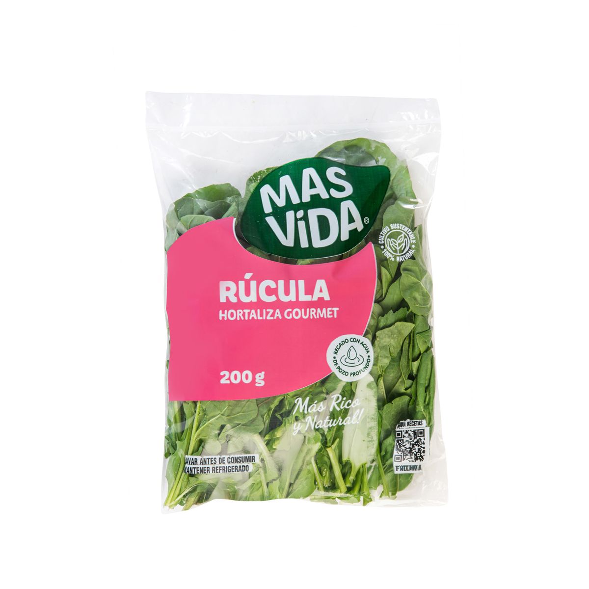 VERDURAS - Rúcula en Bolsa 200 g