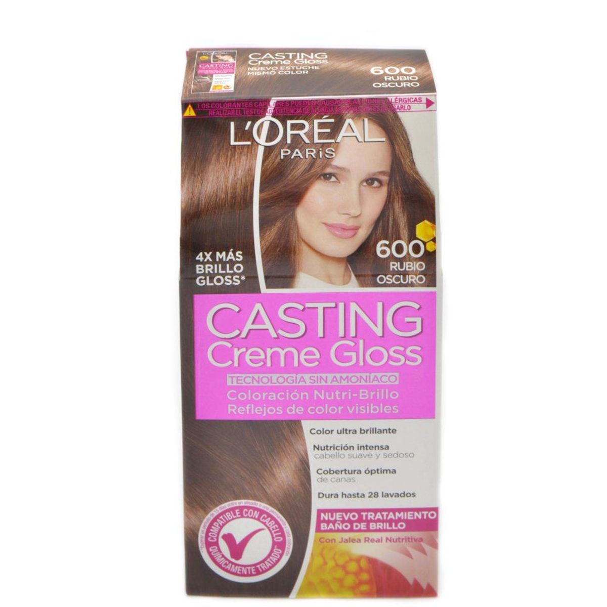 CASTING - Tintura Casting Creme Gloss 600 Rubio Oscuro.
