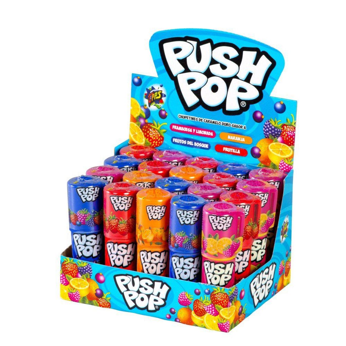 PUSH POP - Caramelo Chupete Surtido