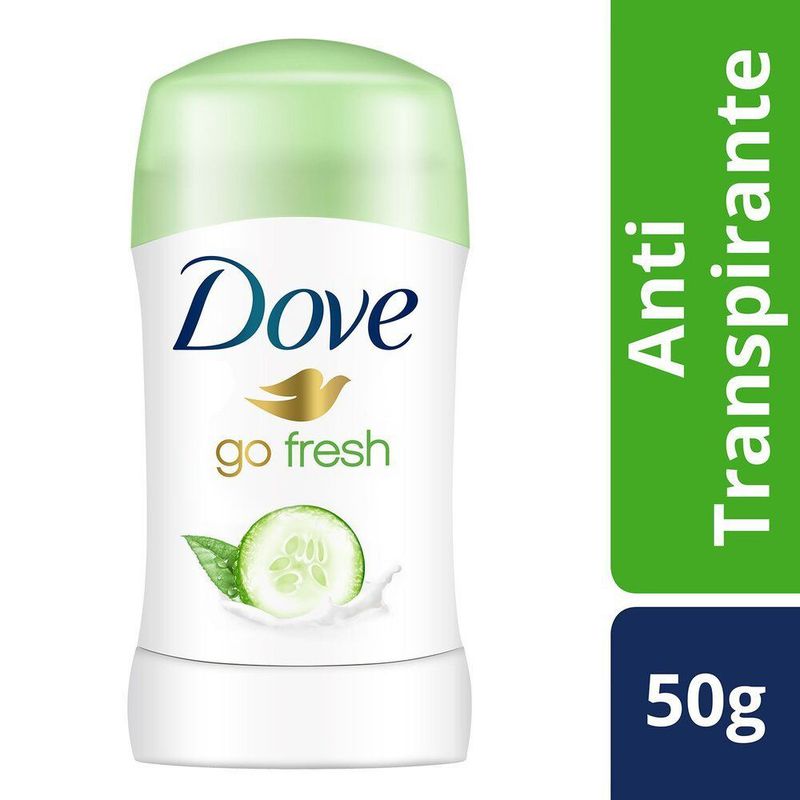 DOVE - DESOD. DOVE STICK C/PEPINO Y TE VERDE 50 GRS.