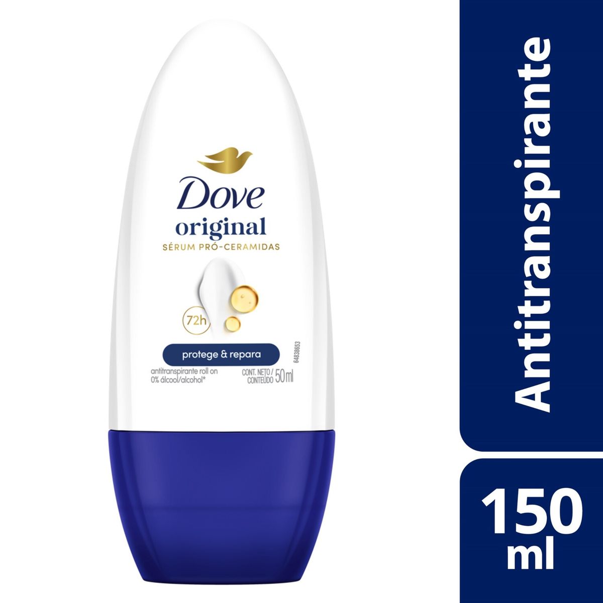 DOVE - Desodorante Roll On Original