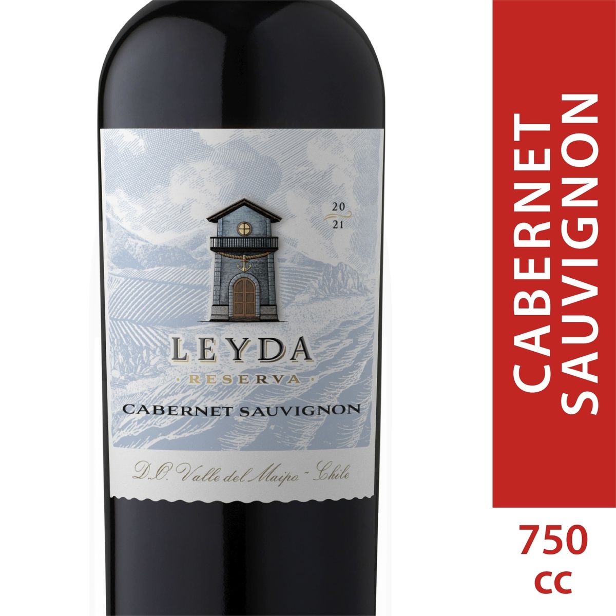 LEYDA - Vino Tinto Cabernet Sauvignon Reserva