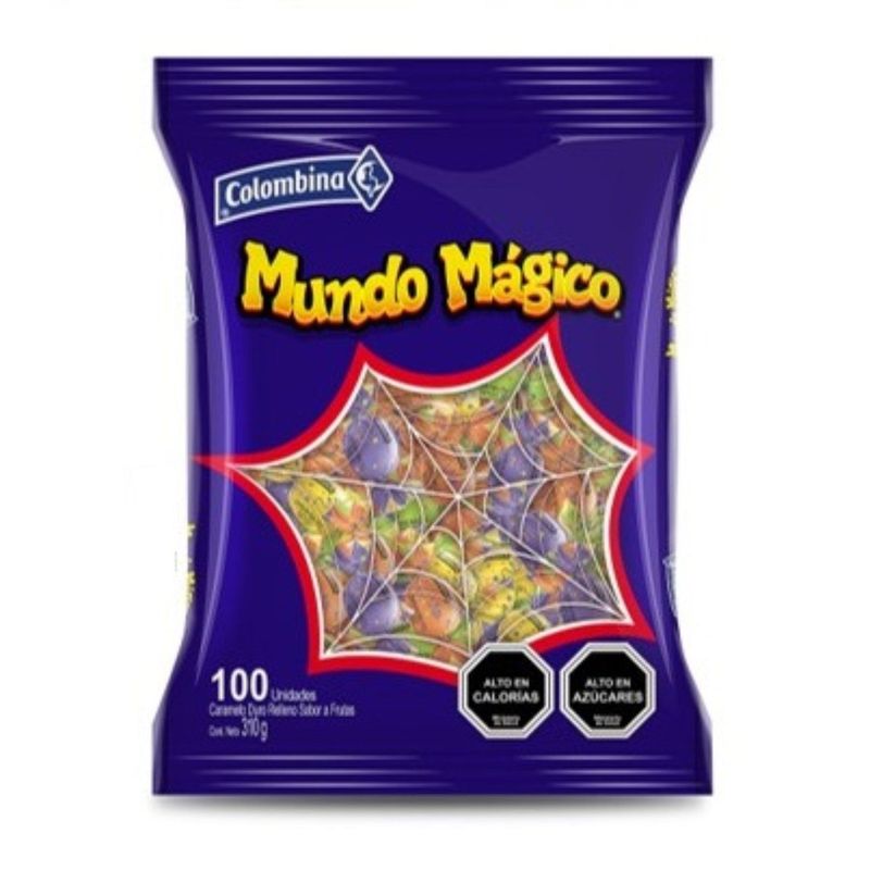 COLOMBINA - CARAMELO MUNDO MAGICO 260 GR.