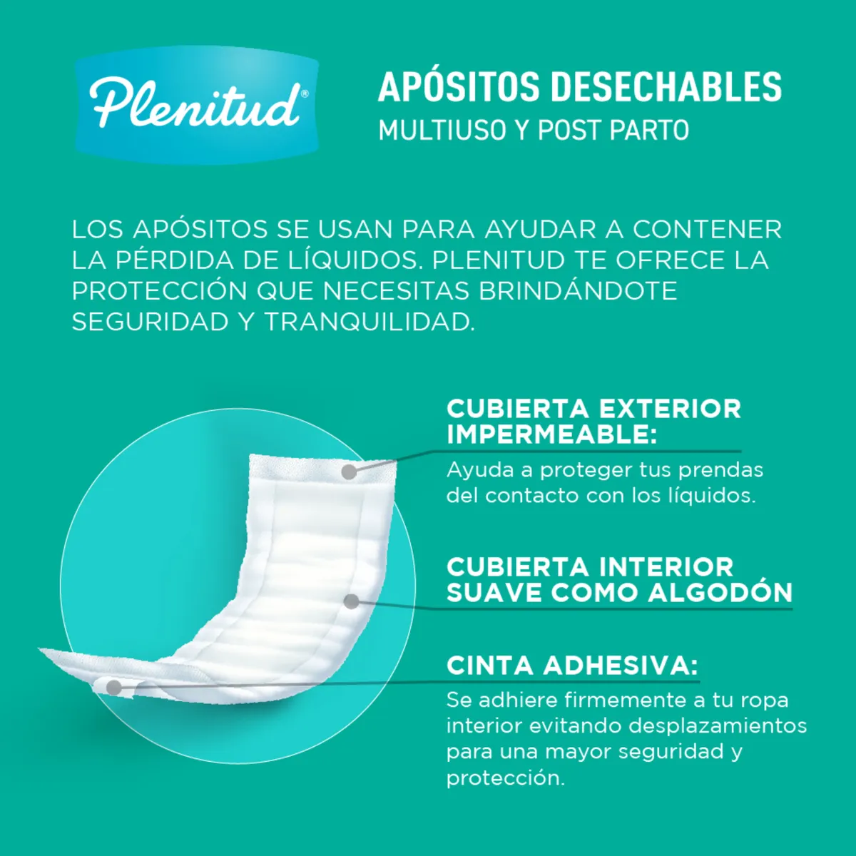 PLENITUD - Apósito Mimi Aloe Vera