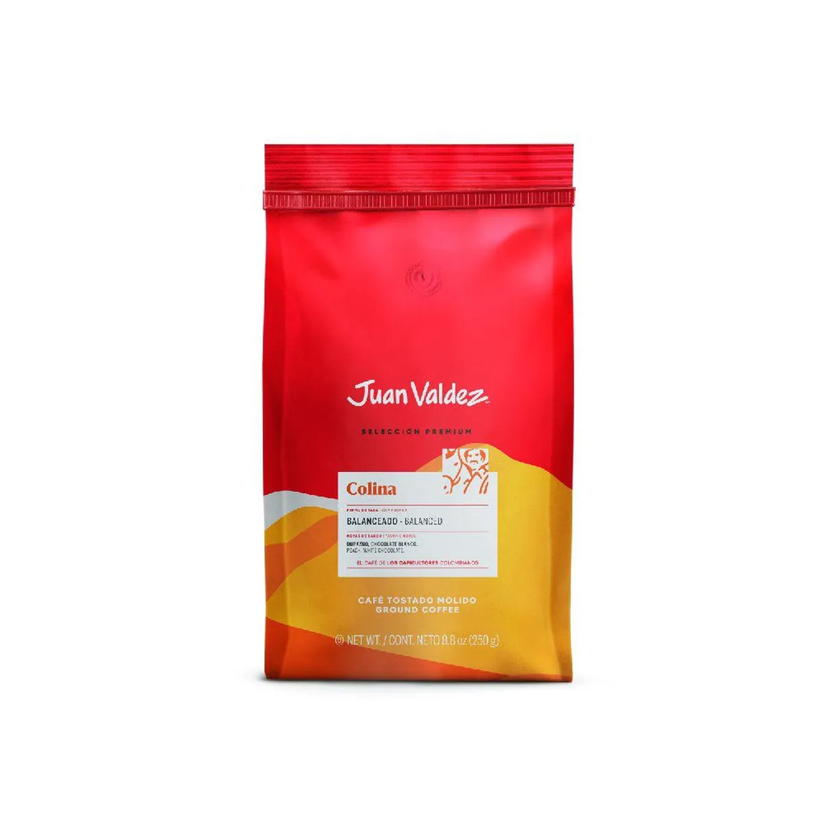 JUAN VALDEZ - Café Grano Molido Colina (Balanceado)
