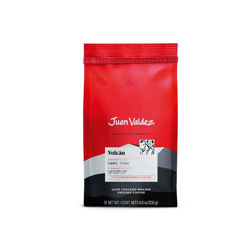 JUAN VALDEZ - Café Grano Molido Volcán (Fuerte)