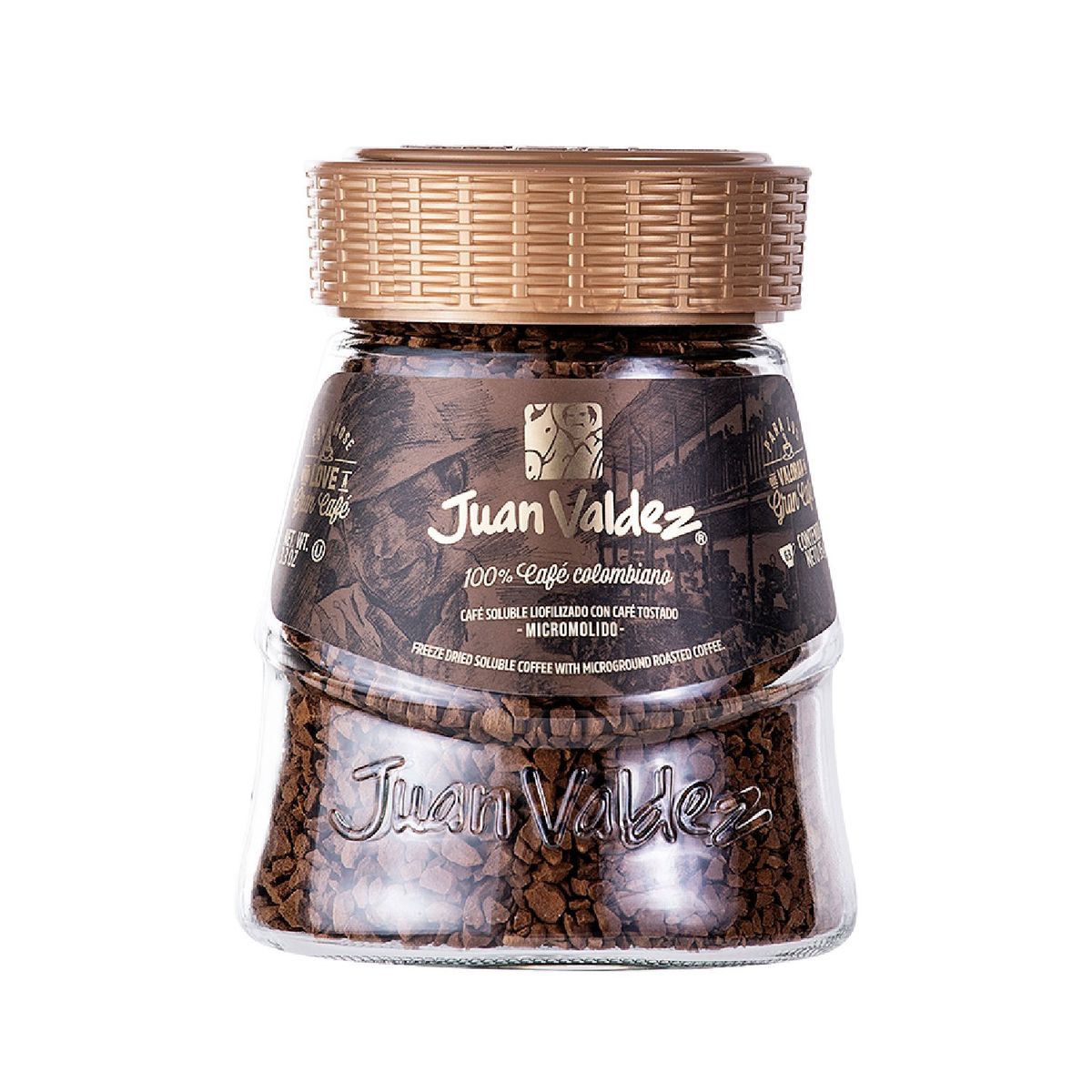 JUAN VALDEZ - Café Liofilizado Clásico Juan Valdez 95 g