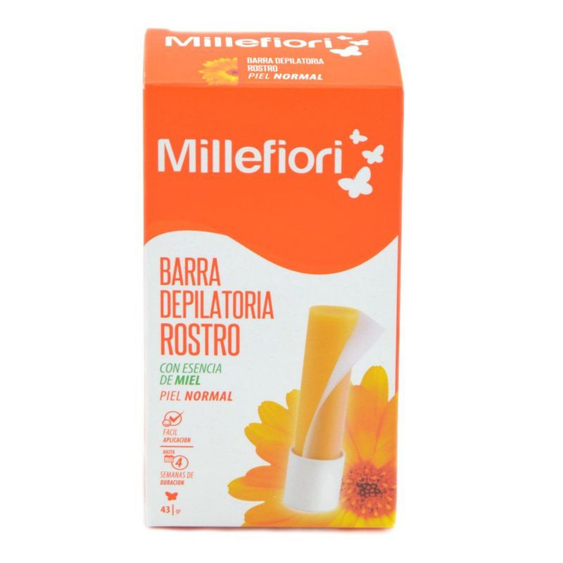 MILLEFIORI - CERA DEPILATORIA BARRA 60 GRS.