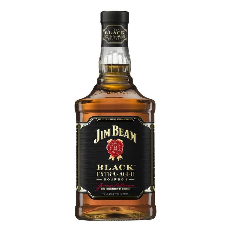 JIM BEAM - WHISKY JIM BEAM BLACK 43G GL 750 CC.