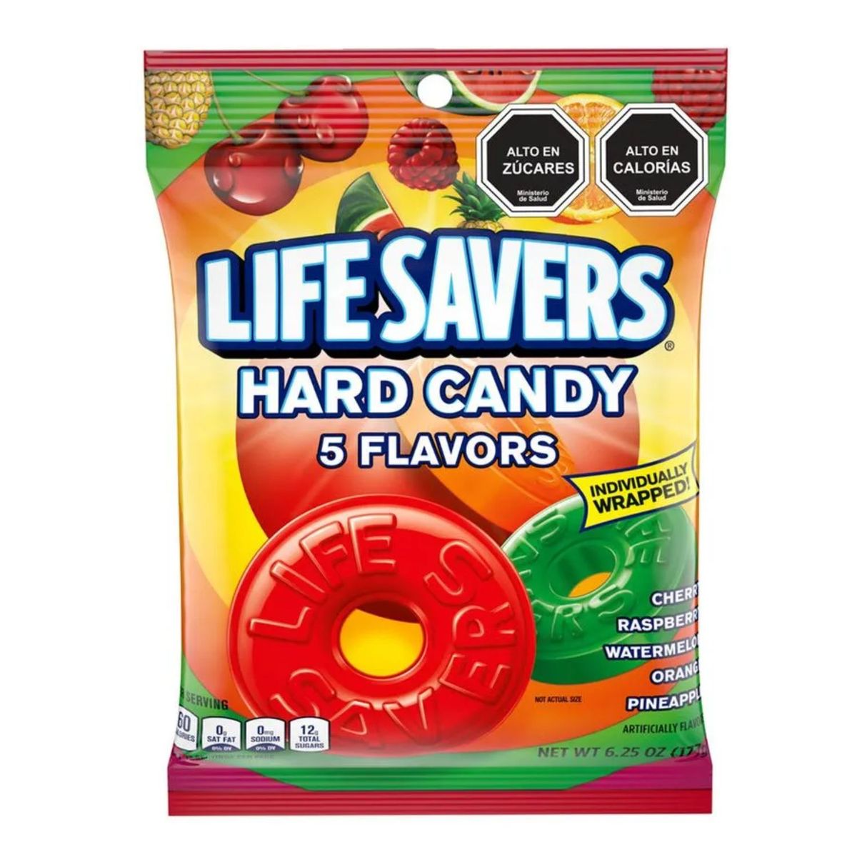 LIFE SEAVERS - Caramelos Frutales Life Savers 177 g