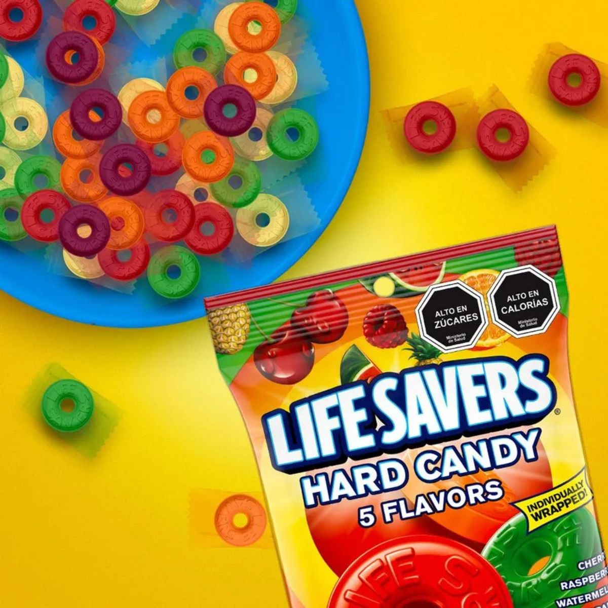 LIFE SEAVERS - Caramelos Frutales Life Savers 177 g