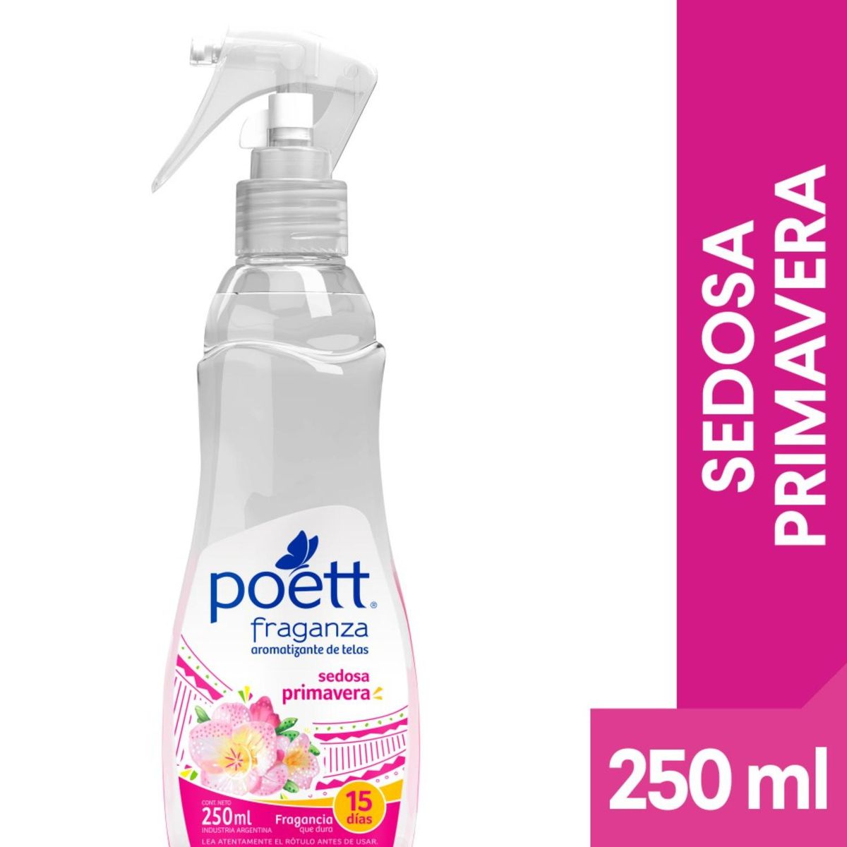 POETT - Aromatizante de Telas Fraganza Primavera Poett 250 ml
