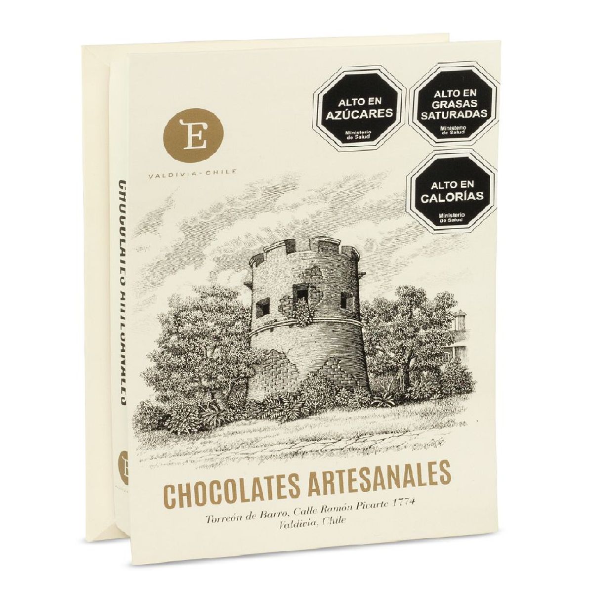 ENTRELAGOS - Bombones Mini 90 g Caja Marfil