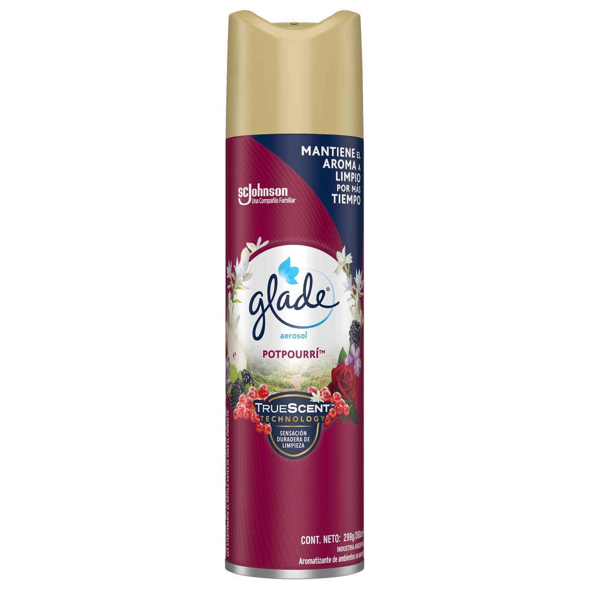 GLADE - Desodorante Ambiental Glade Aerosol Potpurri 360 ml