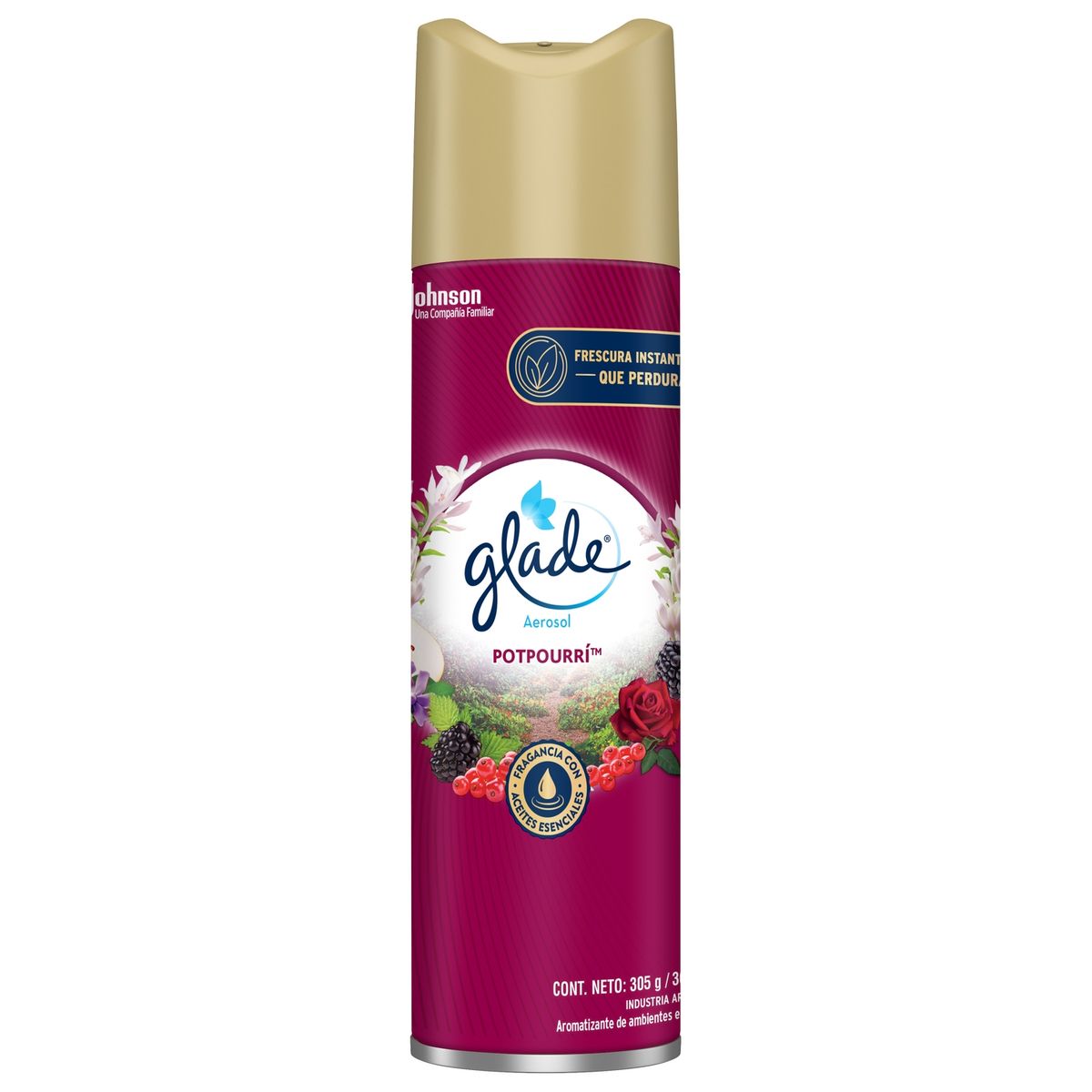 GLADE - Desodorante Ambiental Glade Aerosol Potpurri 360 ml