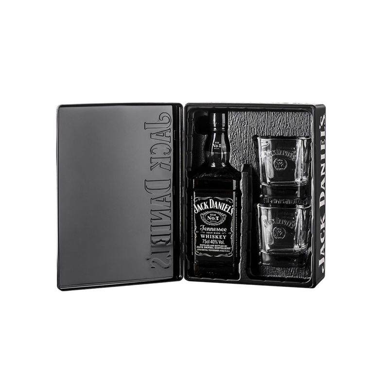 - WHISKY JACK DANIEL S ESTUCHE METALICO.