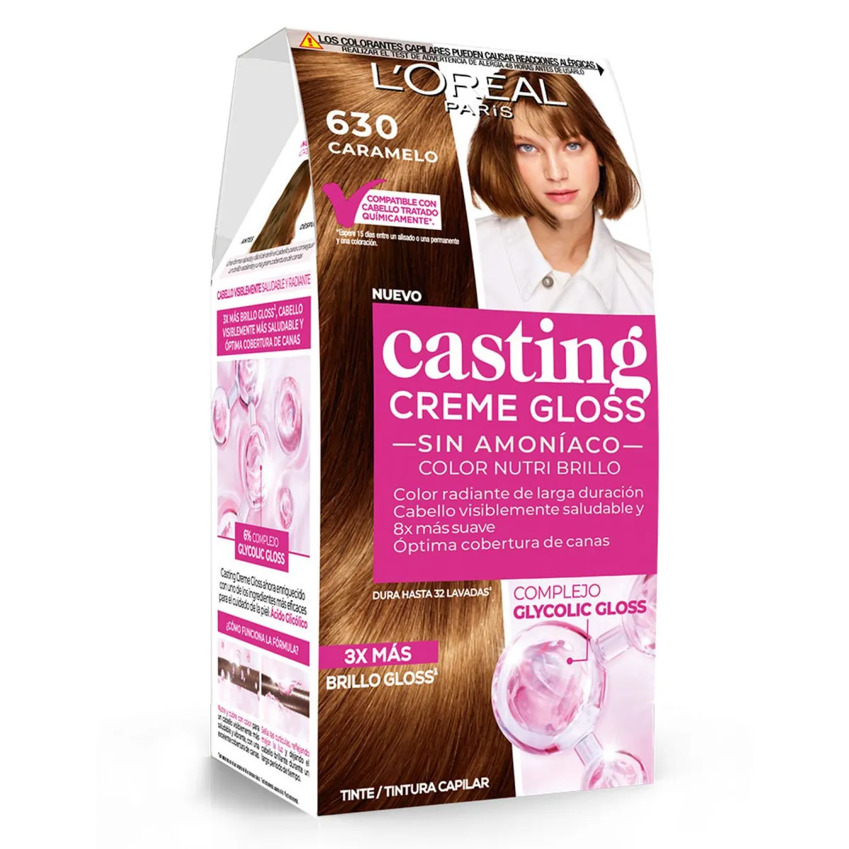 CASTING - Tintura Casting Creme Gloss 630 Caramelo