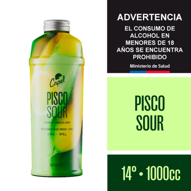 CAPEL - Pisco Sour Limón 14°