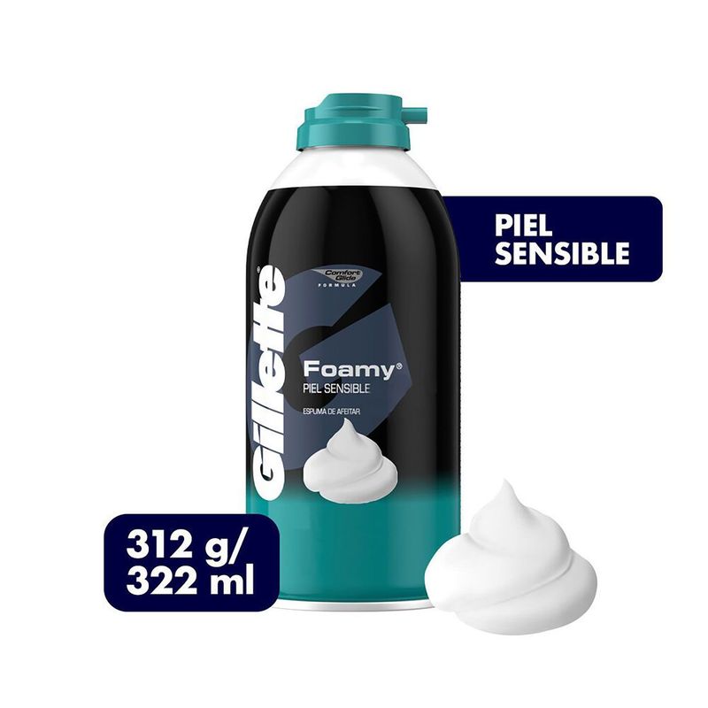 GILLETTE - Espuma de Afeitar Piel Sensible
