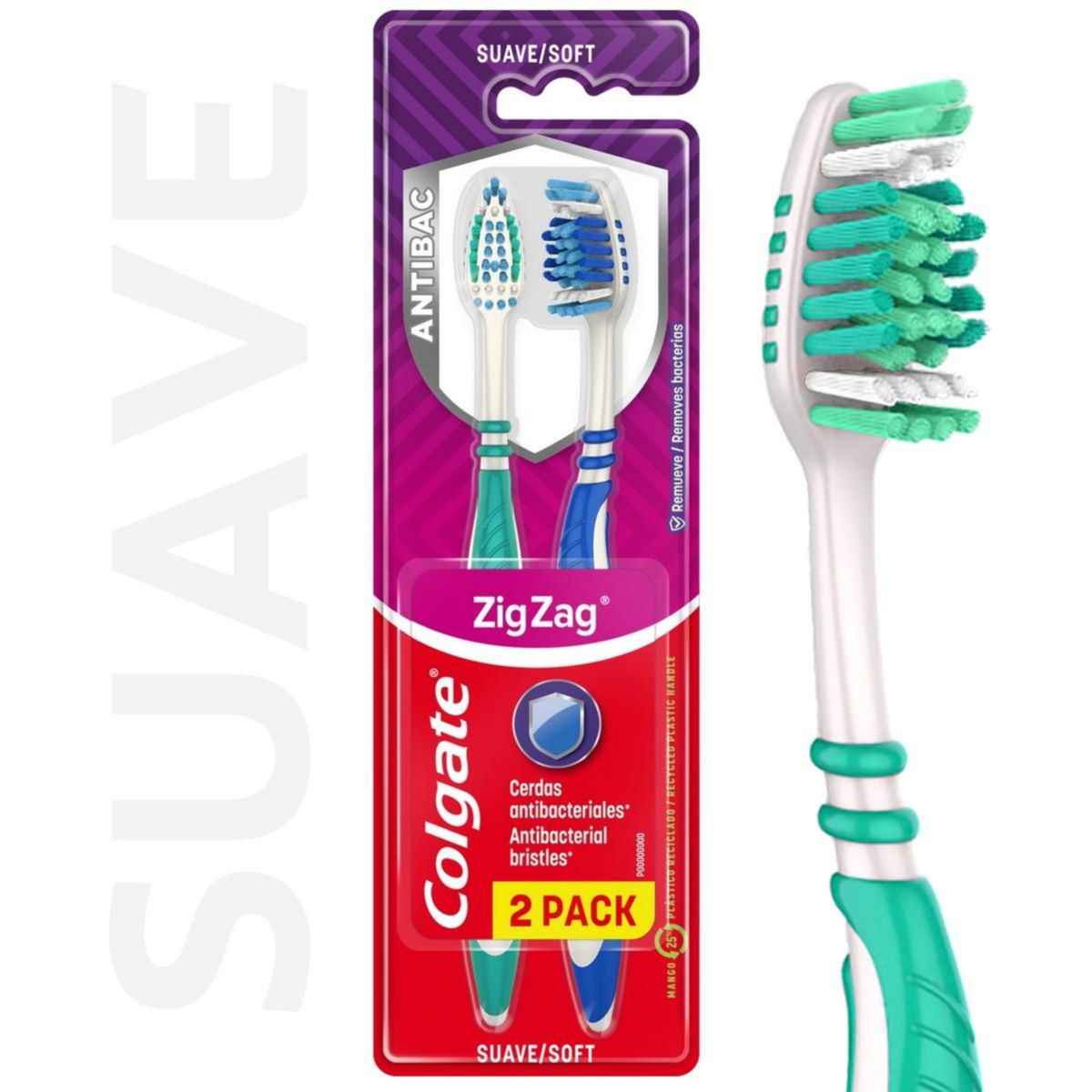 COLGATE - Cepillo Dental Zig Zag Plus Suave