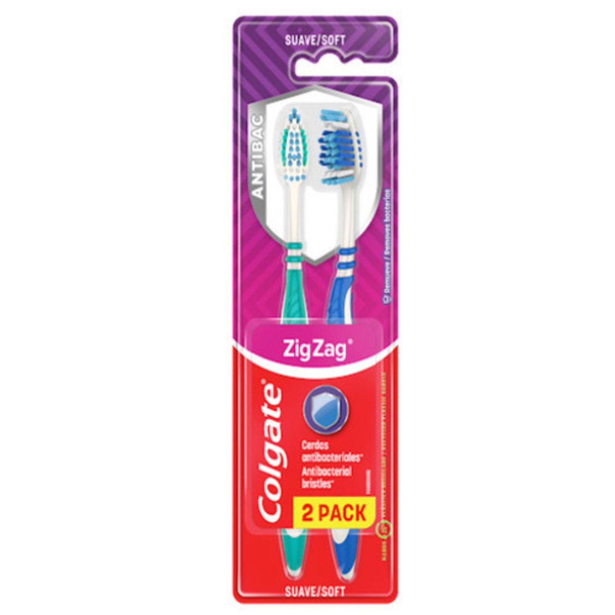 COLGATE - Cepillo Dental Zig Zag Plus Suave