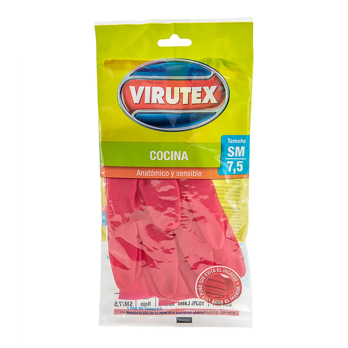 VIRUTEX - Guante para Cocina Virutex Afelpado y Anatómico Tallas S/M  1 Un