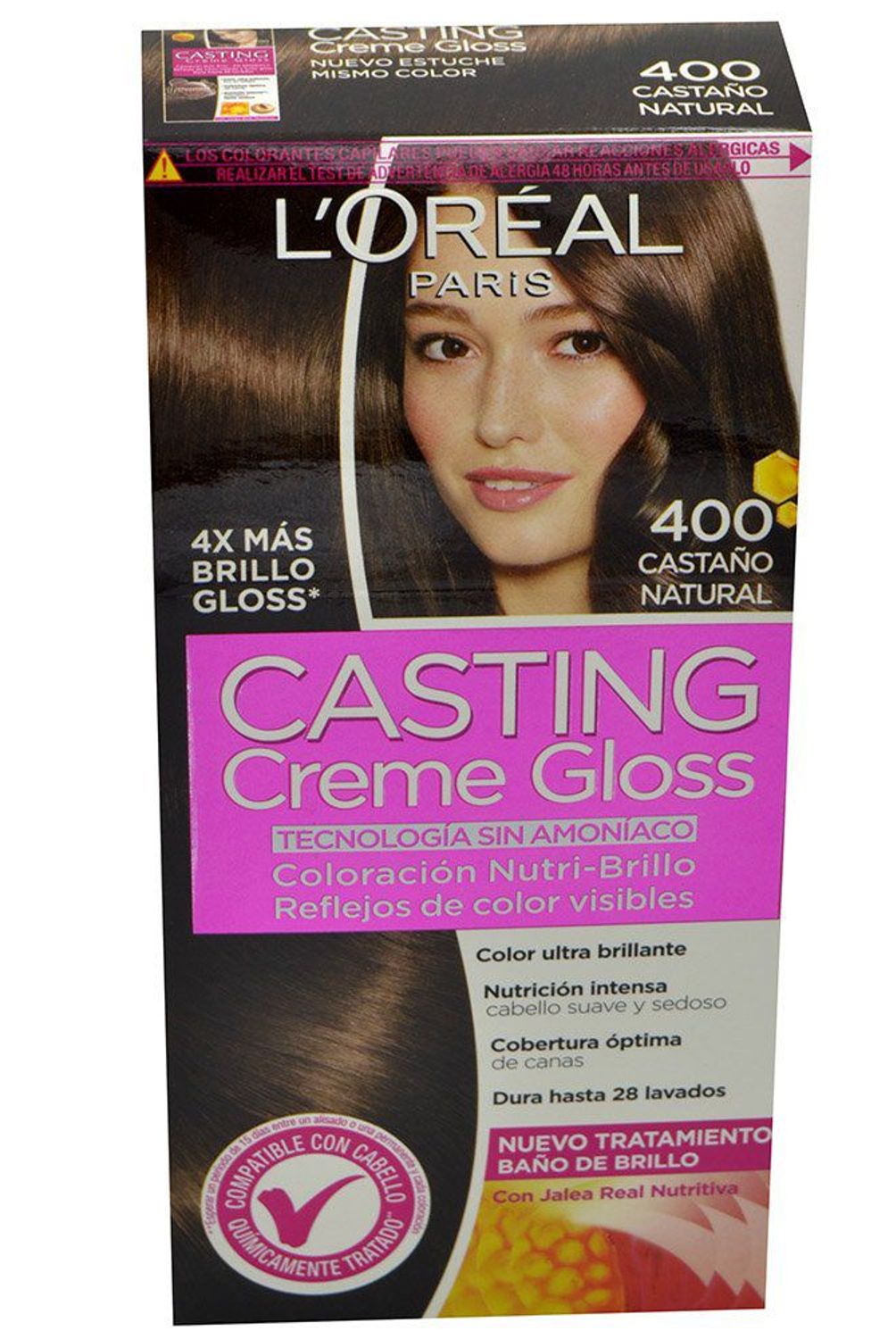 CASTING - Tintura Casting Creme Gloss T 400 Castaño