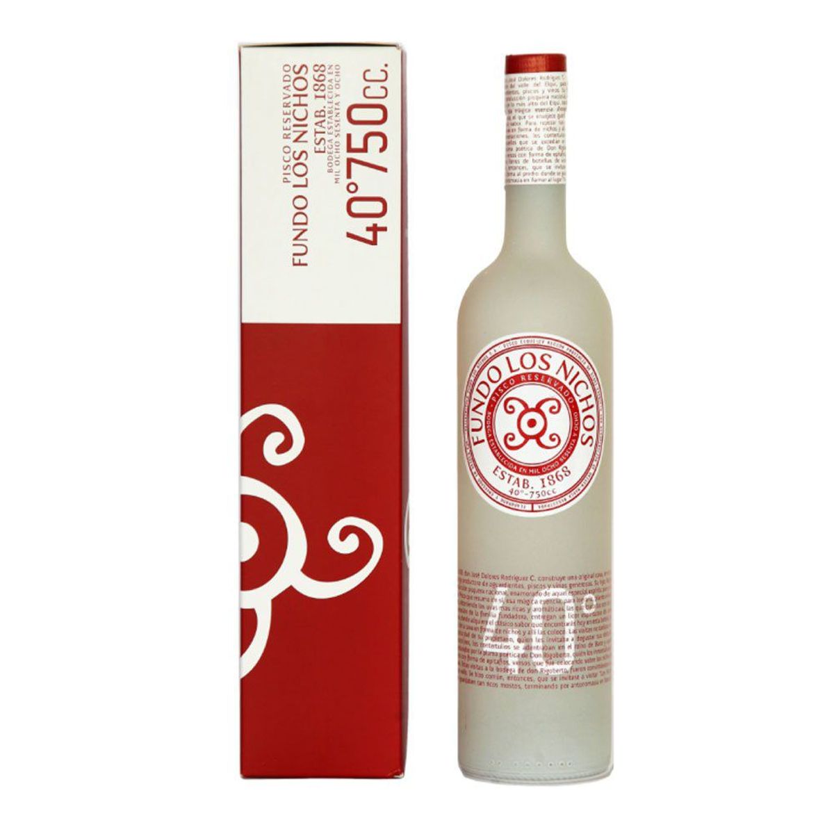 LOS NICHOS - Pisco Los Nichos 40 Gl Reservado