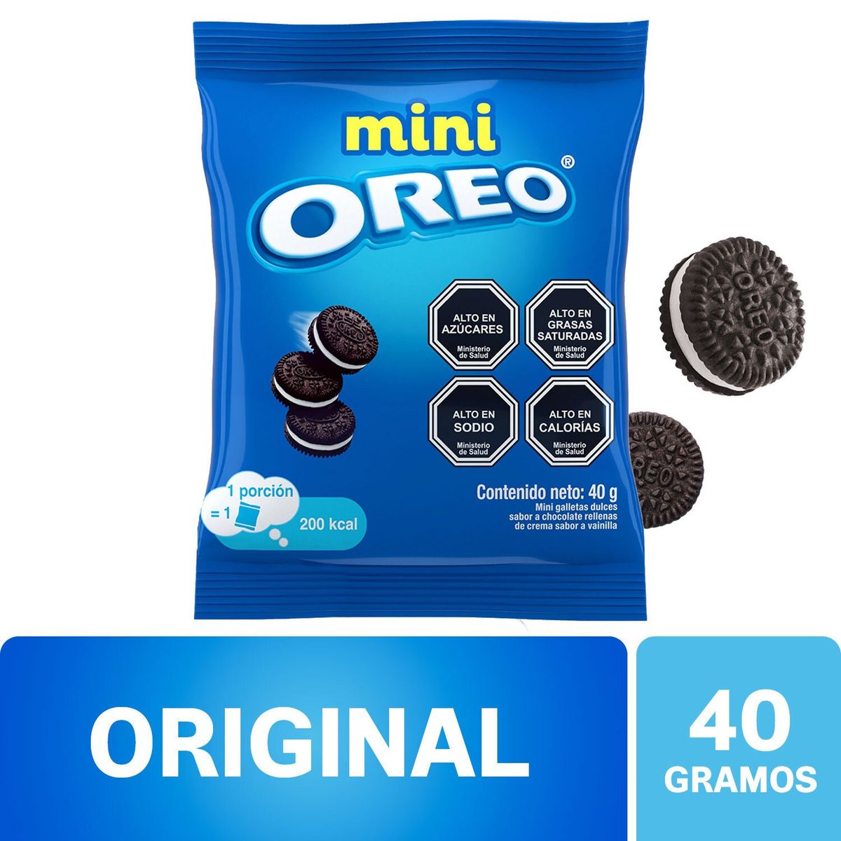 OREO - Oreo Mini Sabor Vainilla 40 g