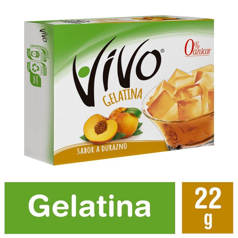 VIVO - Gelatina Durazno