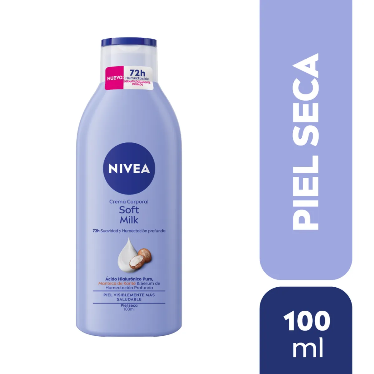 NIVEA - Crema Corporal Nivea Milk Soft 125 ml