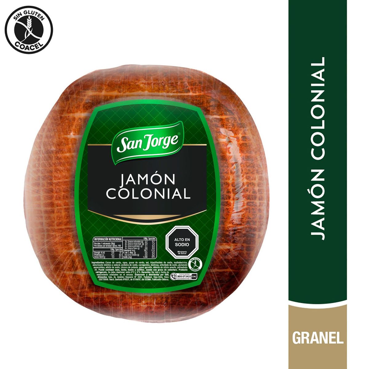 SAN JORGE - Jamón Colonial Granel