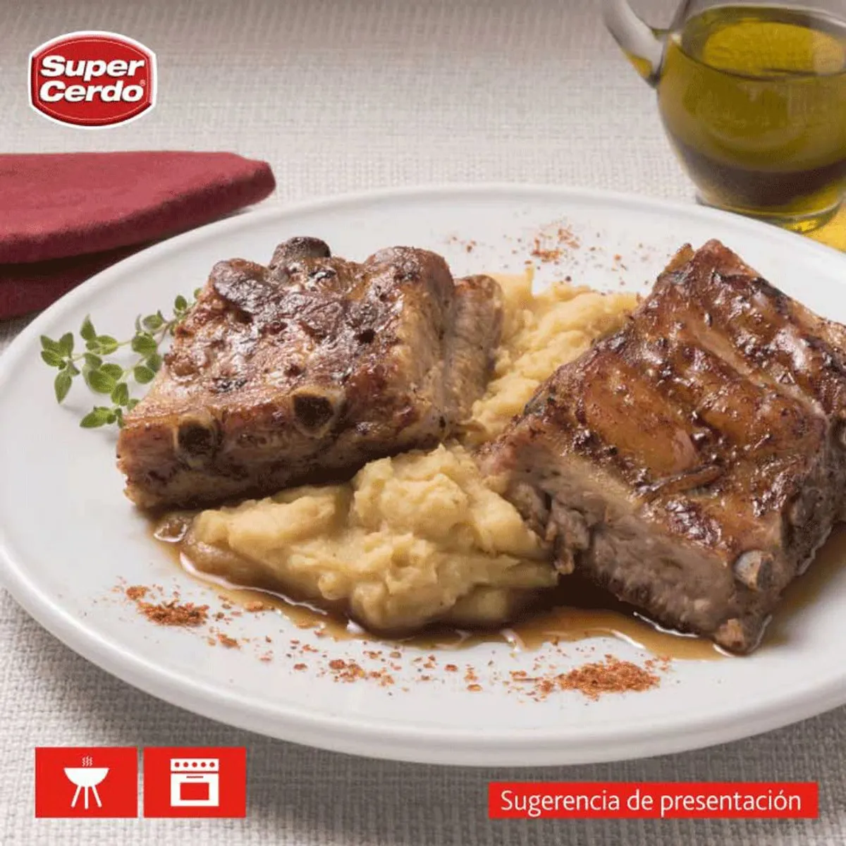 SUPER CERDO - Costillar de Cerdo Tradicional Super Cerdo Peso Variable