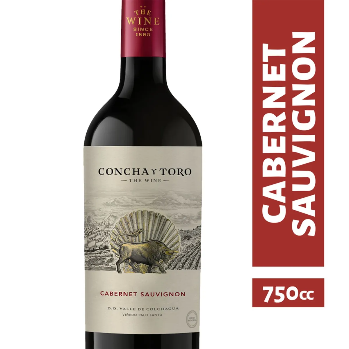 CONCHA Y TORO - Vino Tinto Cabernet Sauvignon Gran Reserva 14.5° 750 cc