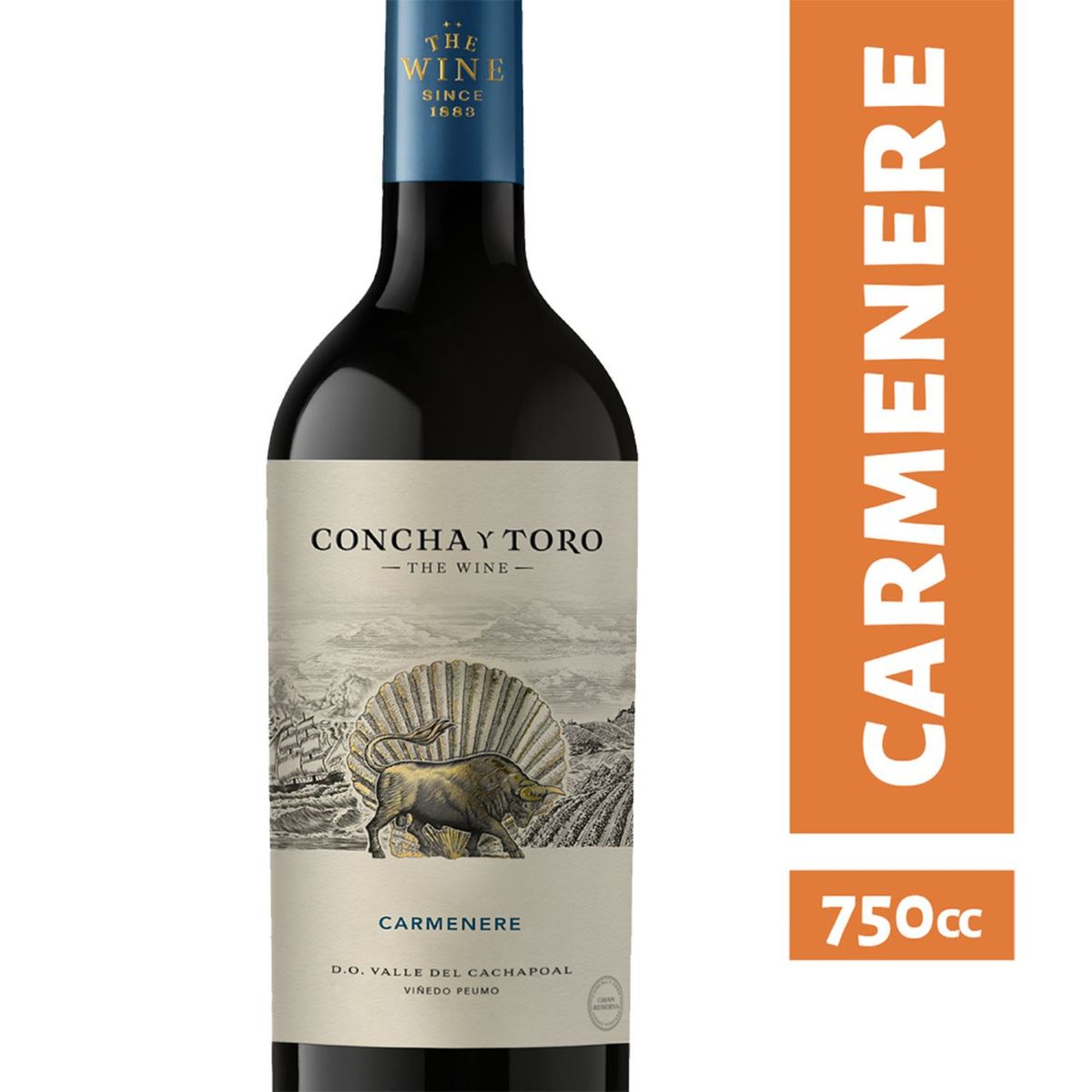 CONCHA Y TORO - Vino Tinto Carmenere Gran Reserva 14.5° 750 cc