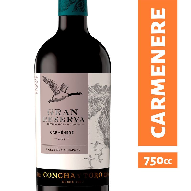 CONCHA Y TORO - Vino Tinto Carmenere Gran Reserva 14.5° 750 cc