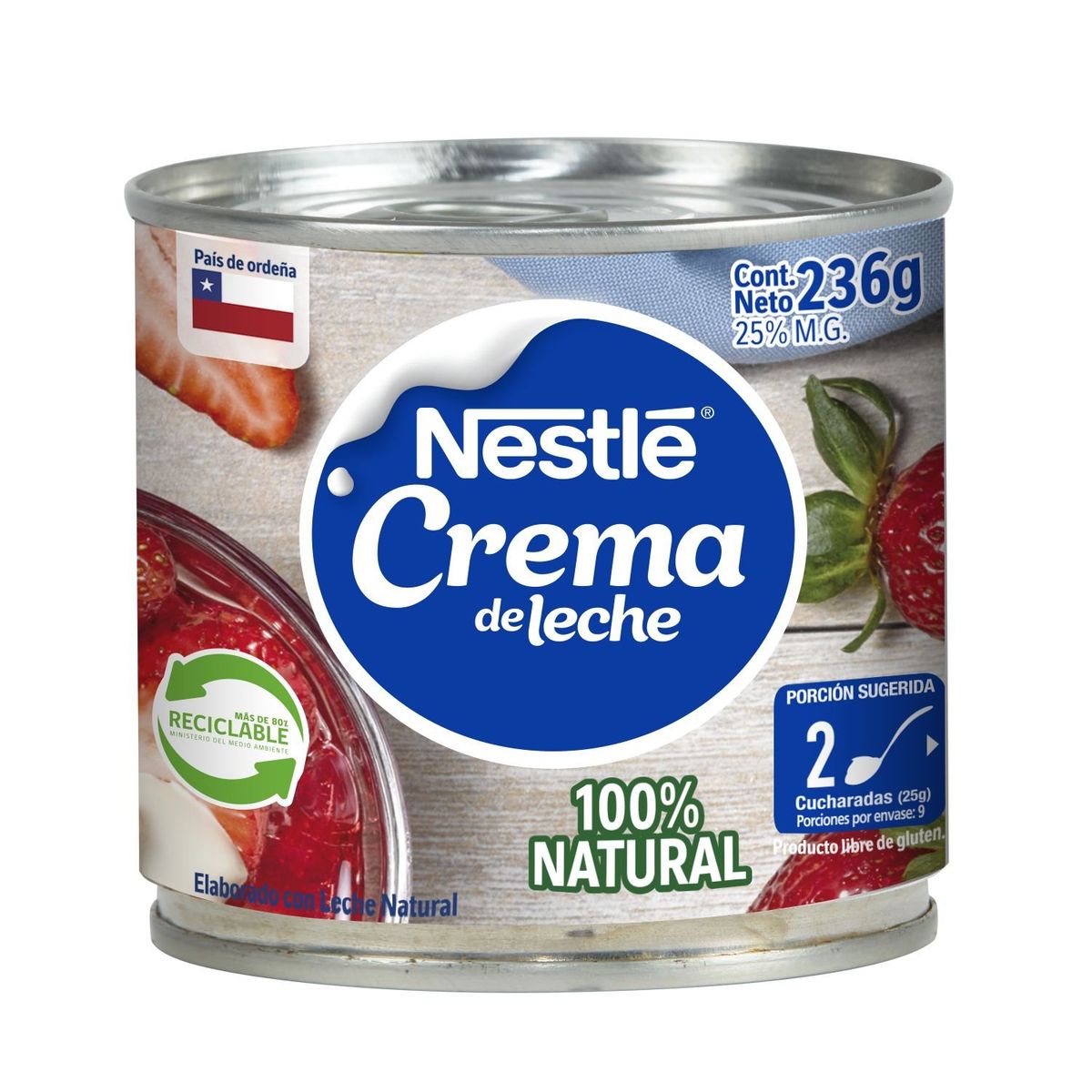 NESTLE - Crema de Leche Nestle Lata 236 g