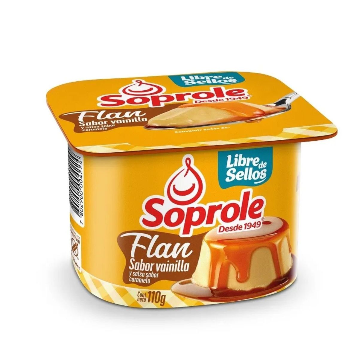 SOPROLE - Flan Sabor Vainilla Soprole 110 g