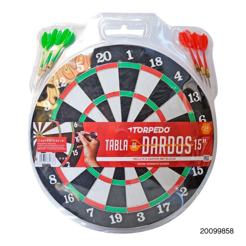 TORPEDO - Set Dardo Blíster 15