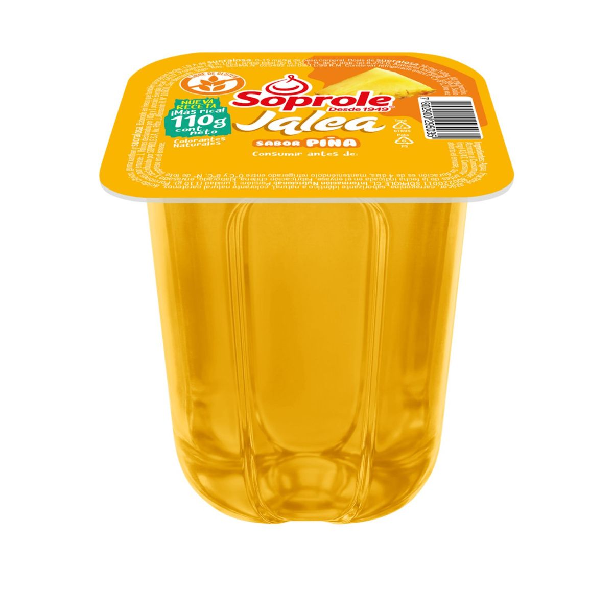 SOPROLE - Jalea Sabor Piña Soprole 110 g