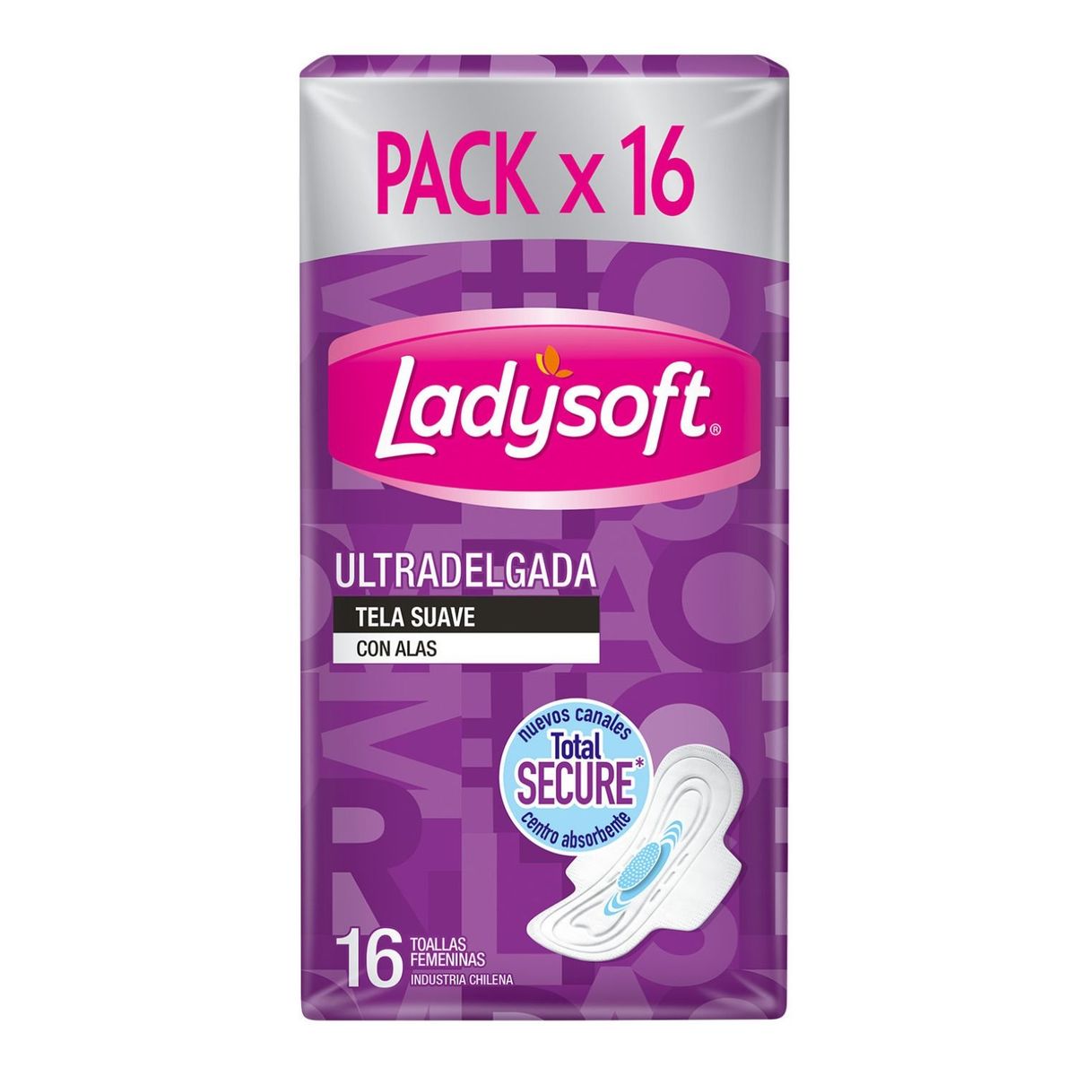 LADYSOFT - Toalla Higiénica Ultradelgada