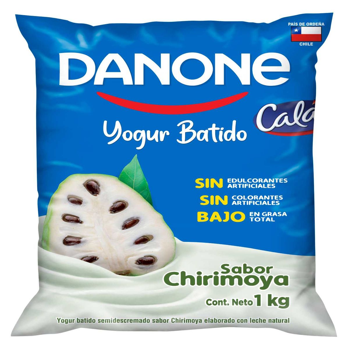 CALAN - Yoghurt Chirimoya Bolsa
