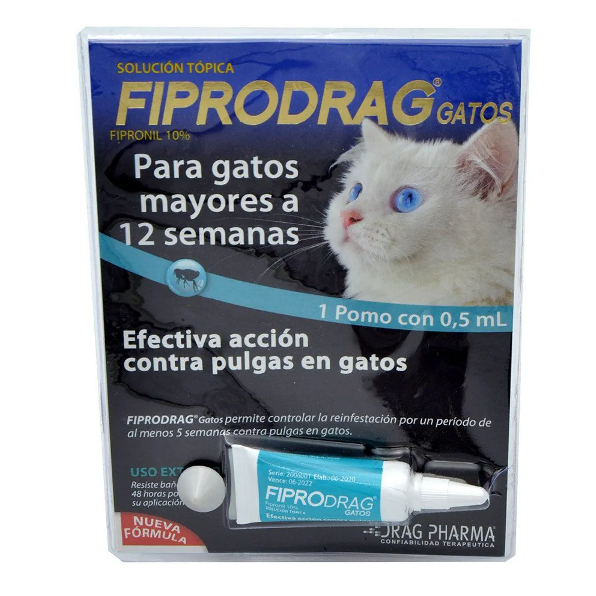 DRAG PHARMA - Fiprodrag Gato Pipeta