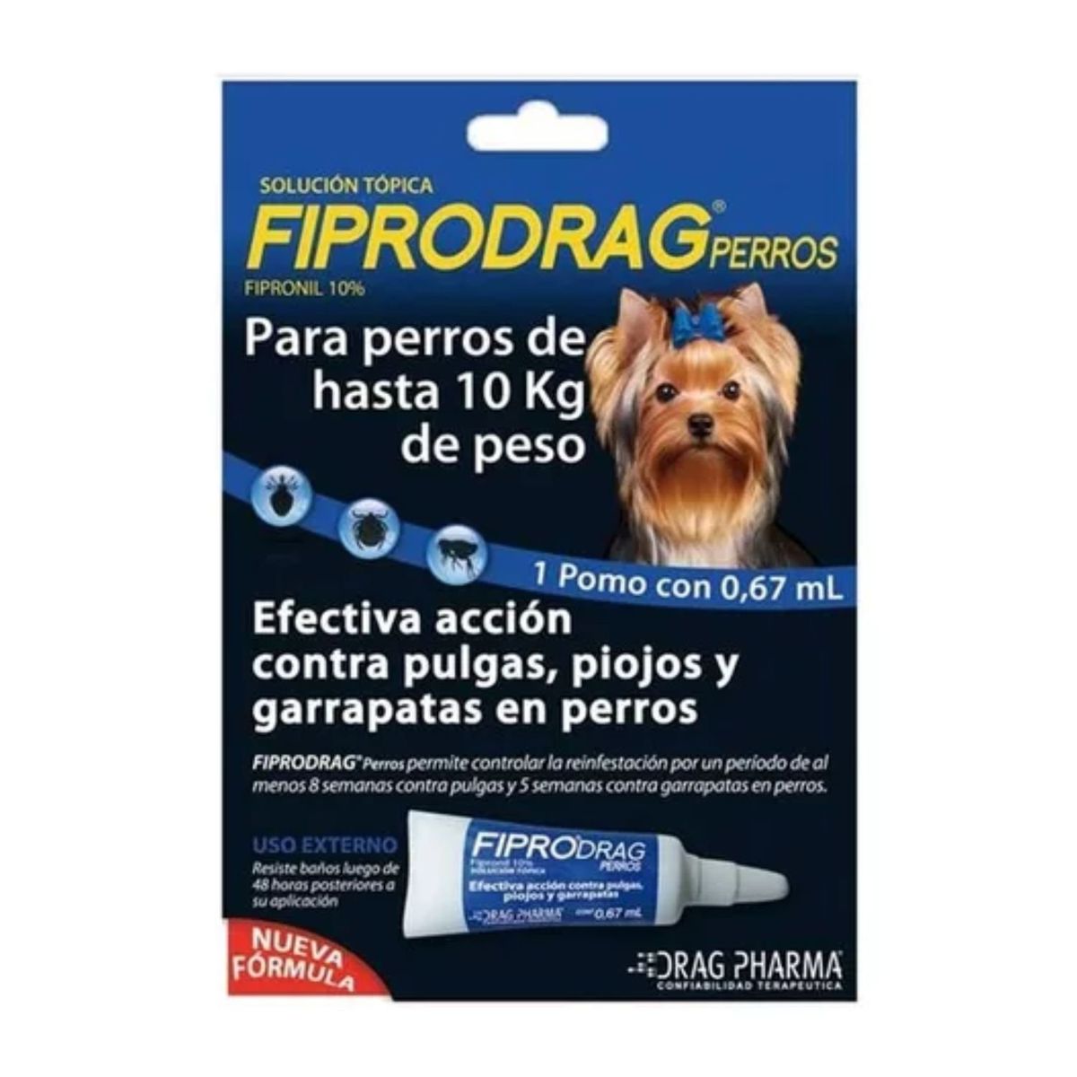 DRAG PHARMA - Fiprodrag Perro Pipeta