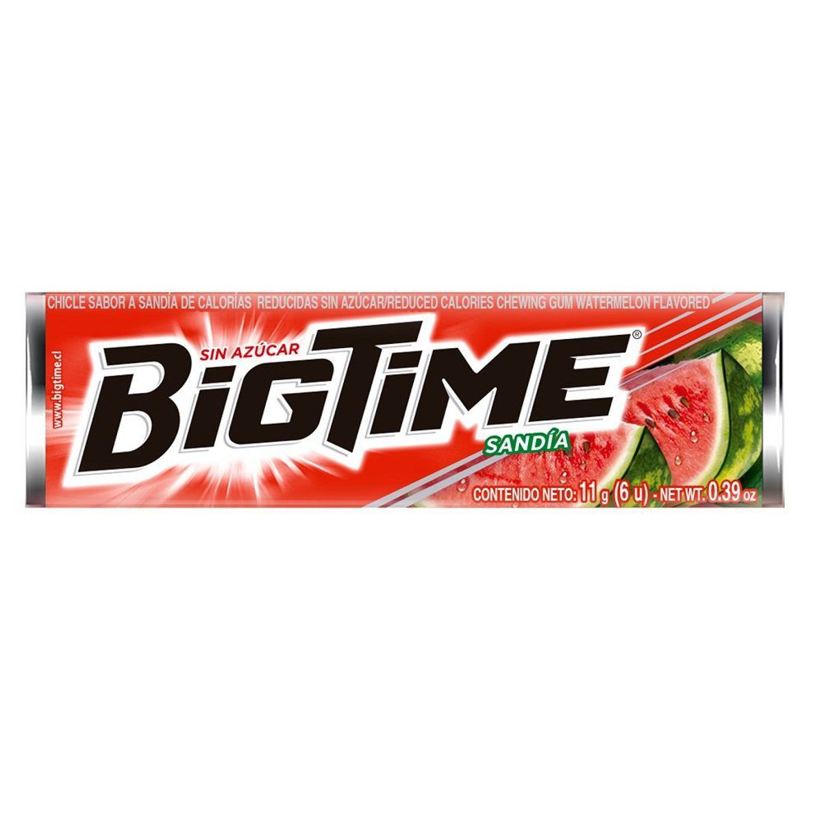 ARCOR - Chicle Sabor Sandía Sin Azúcar